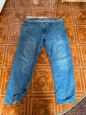 Classic Men's Blue Denim Jeans